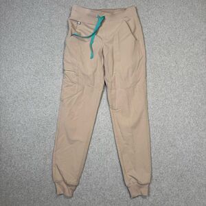 Figs Technical Collection Women's Size XXS 2XS Tan Ankle Length Scrub Pants
